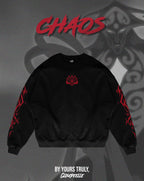 "Chaos" - Oversized Crewneck