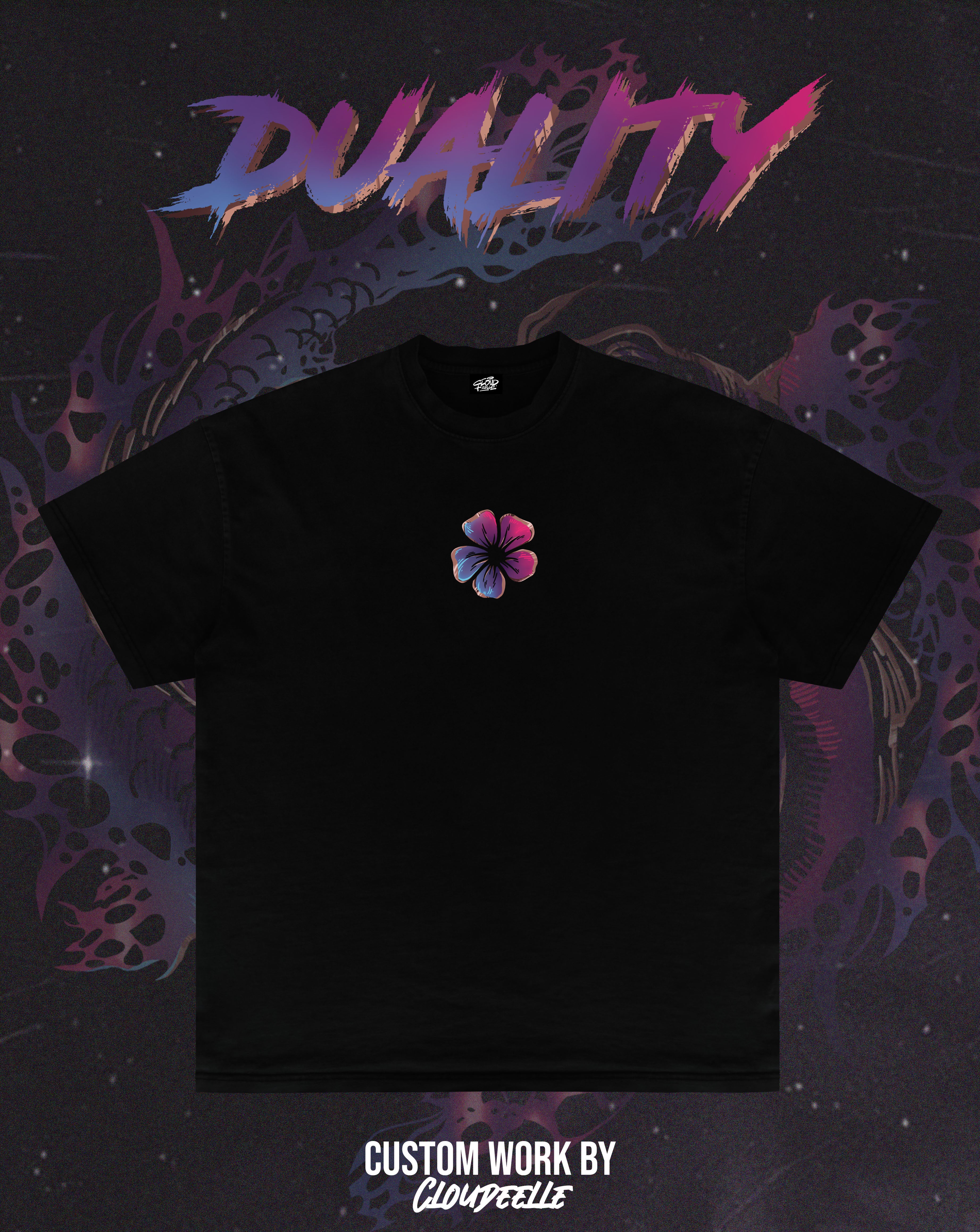 "Duality" - Oversized Tee