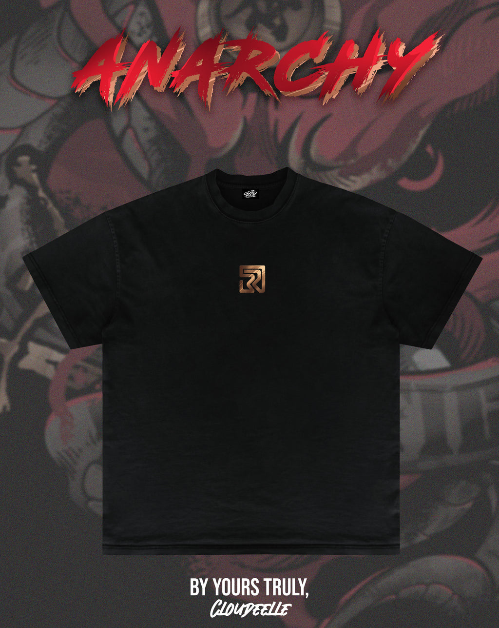 "Anarchy" - Oversized Tee