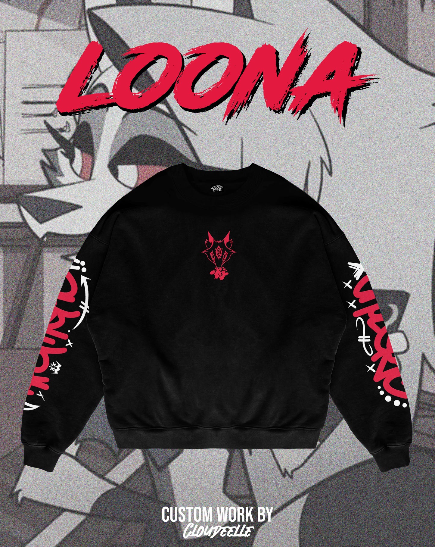 "Loona" - Oversized Crewneck