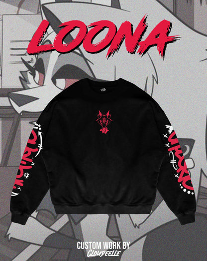 "Loona" - Oversized Crewneck