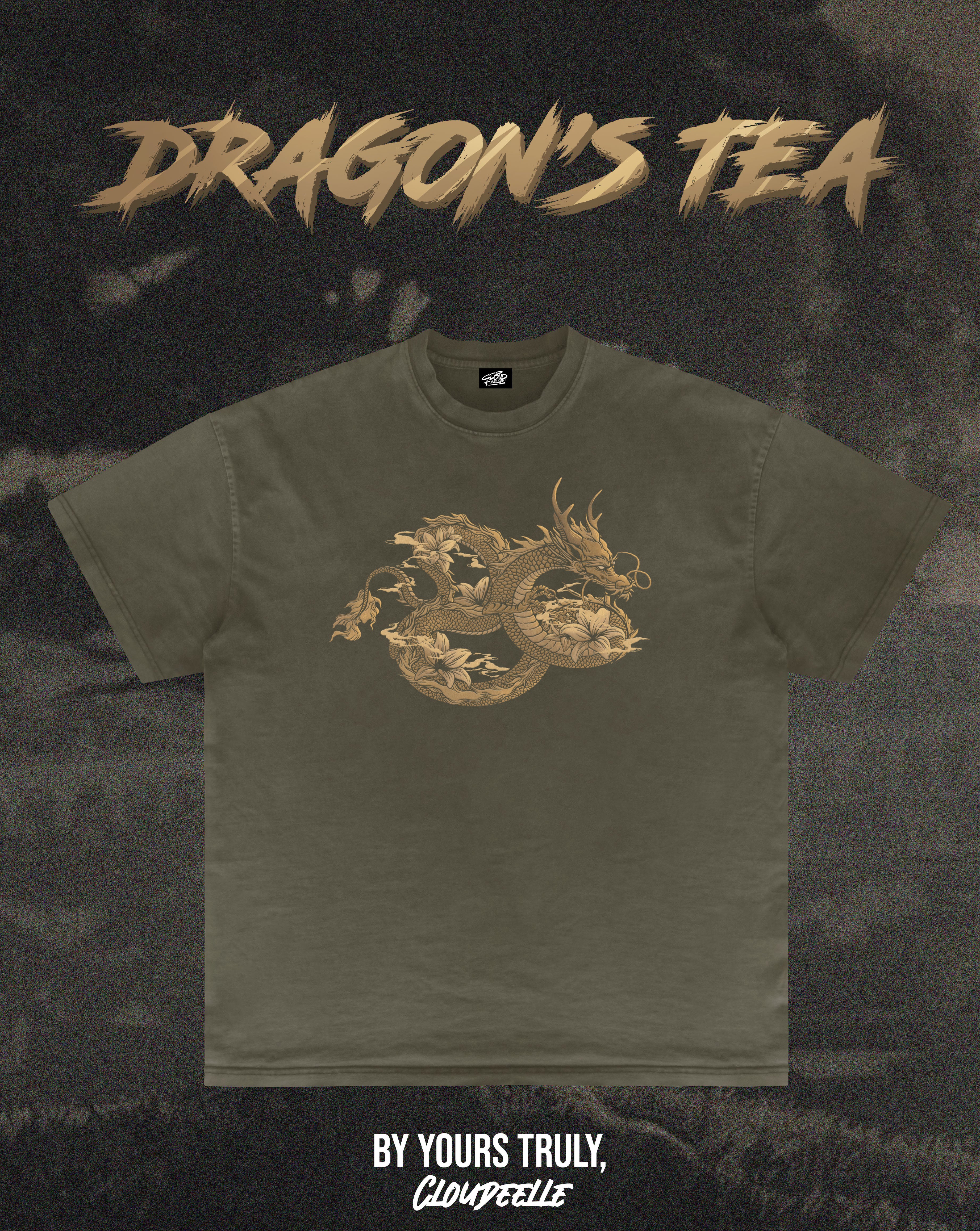 "Dragon's Tea" - Oversized Tee