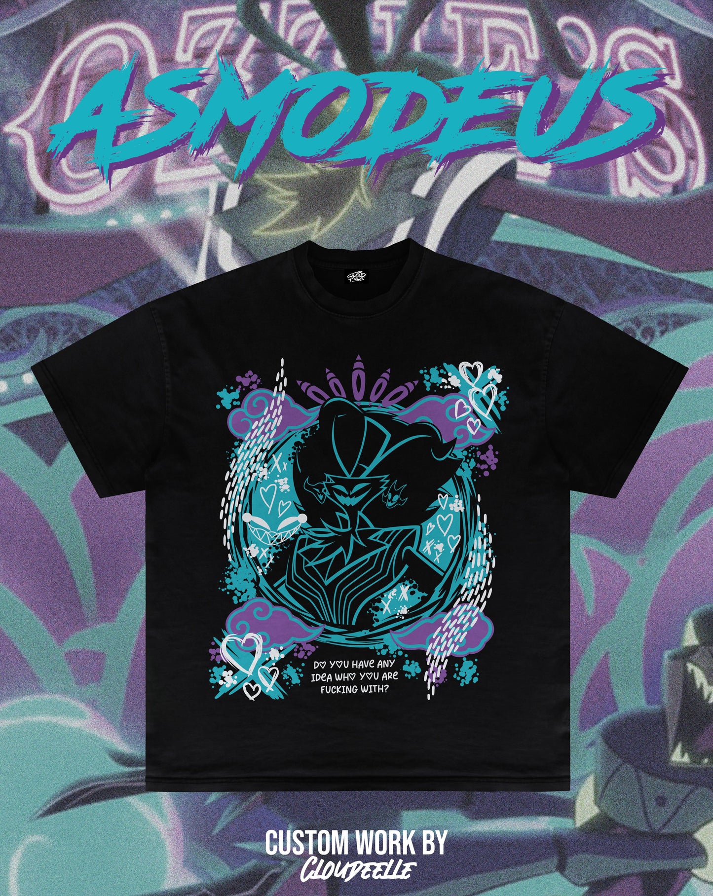 "Asmodeus" - Oversized Tee