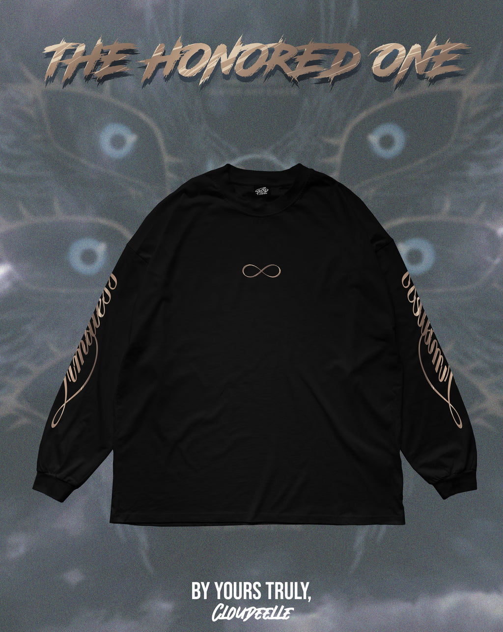 "The Honored One" - Oversized Longsleeve Tee