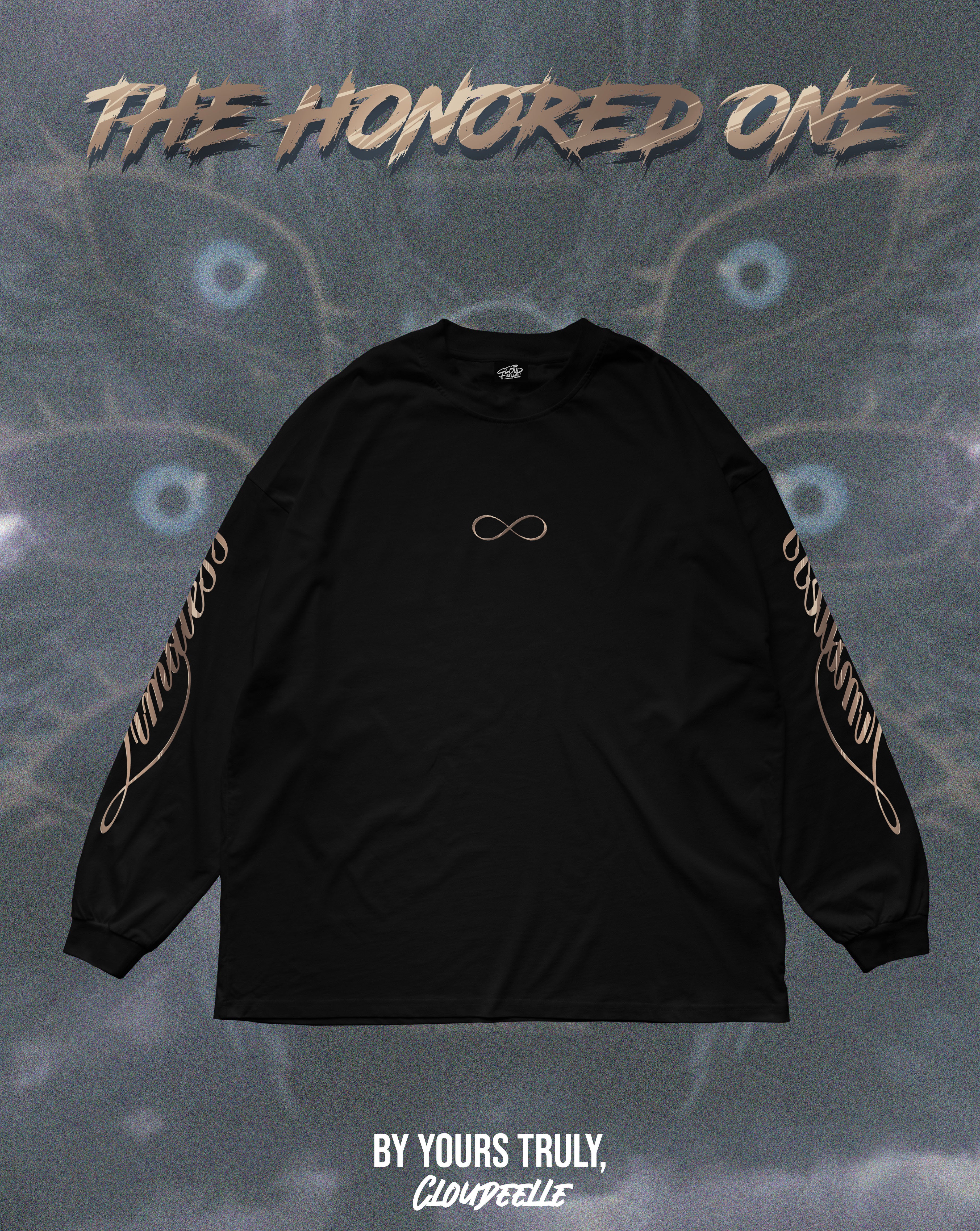 "The Honored One" - Oversized Longsleeve Tee