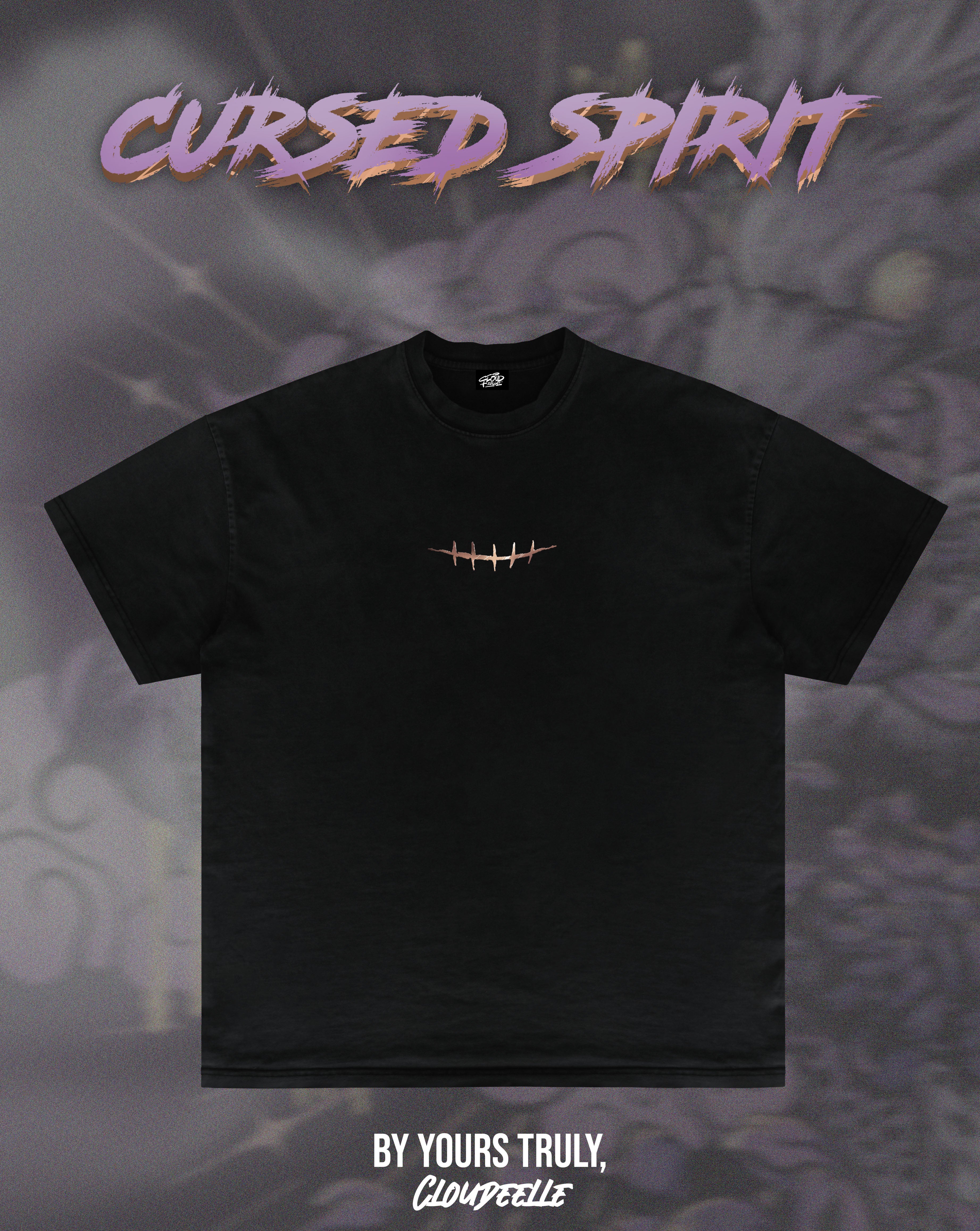"Cursed Spirit" - Oversized Tee