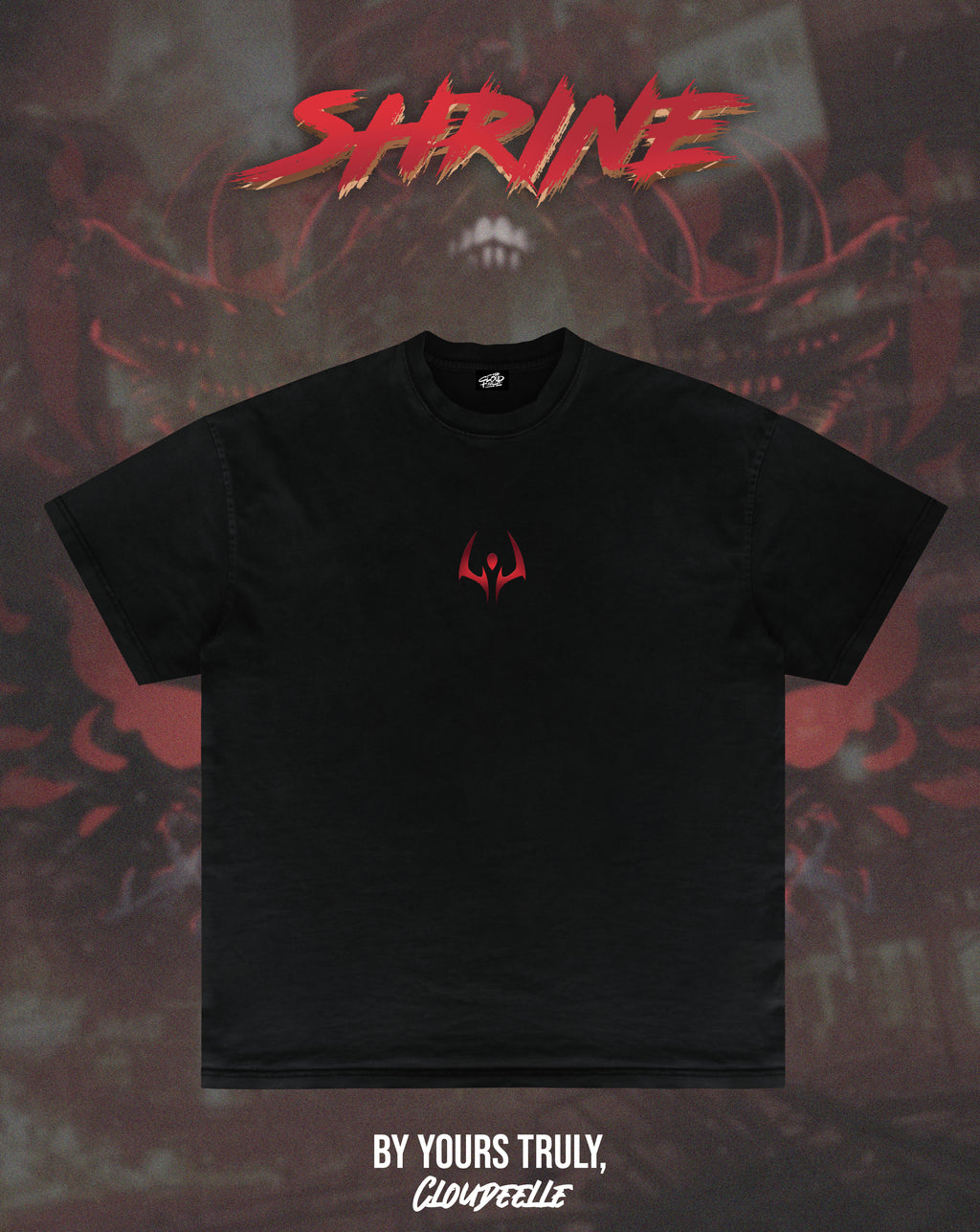 "Shrine" - Oversized Tee