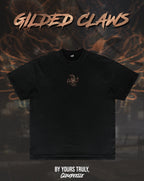 "Gilded Claws" - Oversized Tee (Black Version)