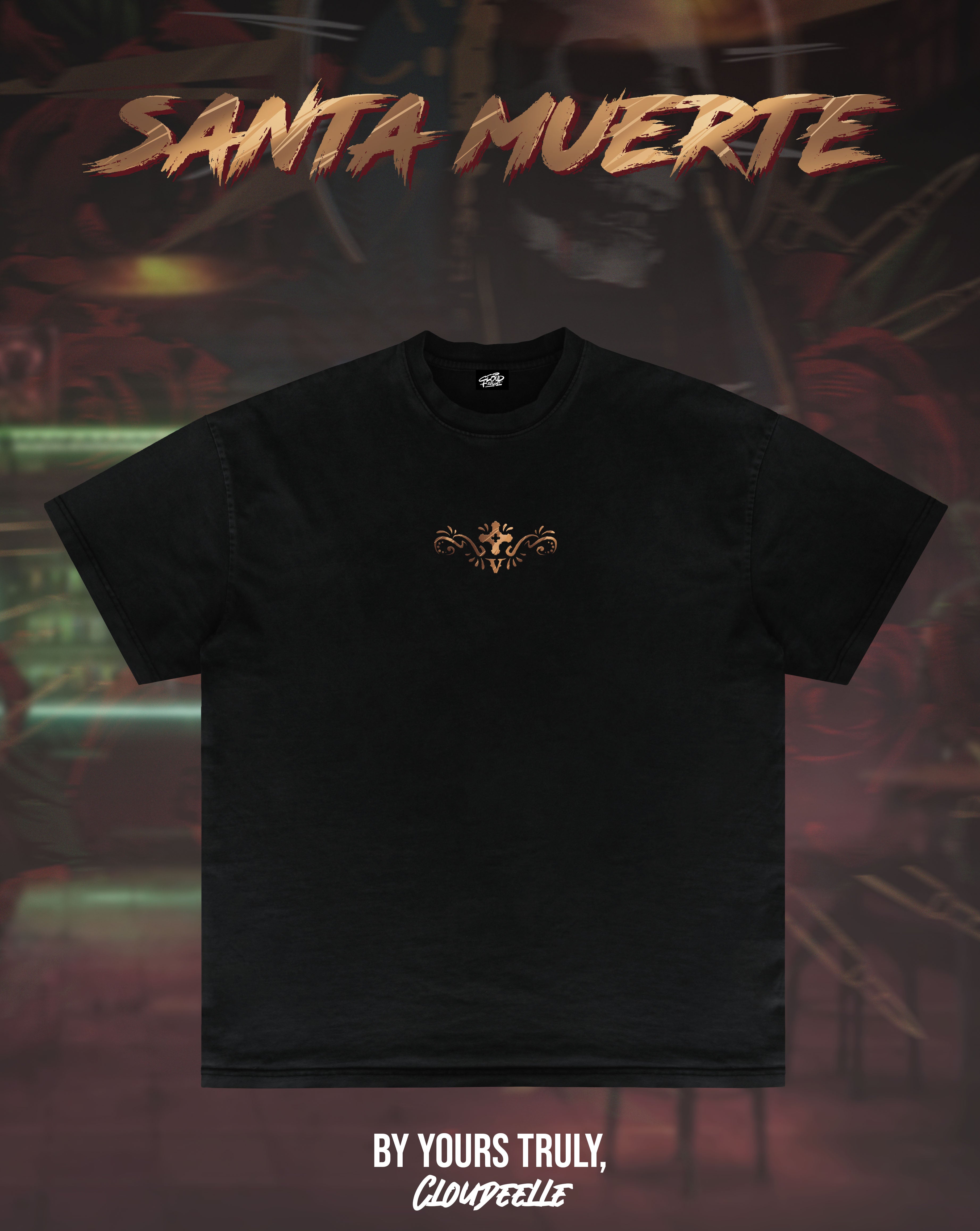 "Santa Muerte" - Oversized Tee
