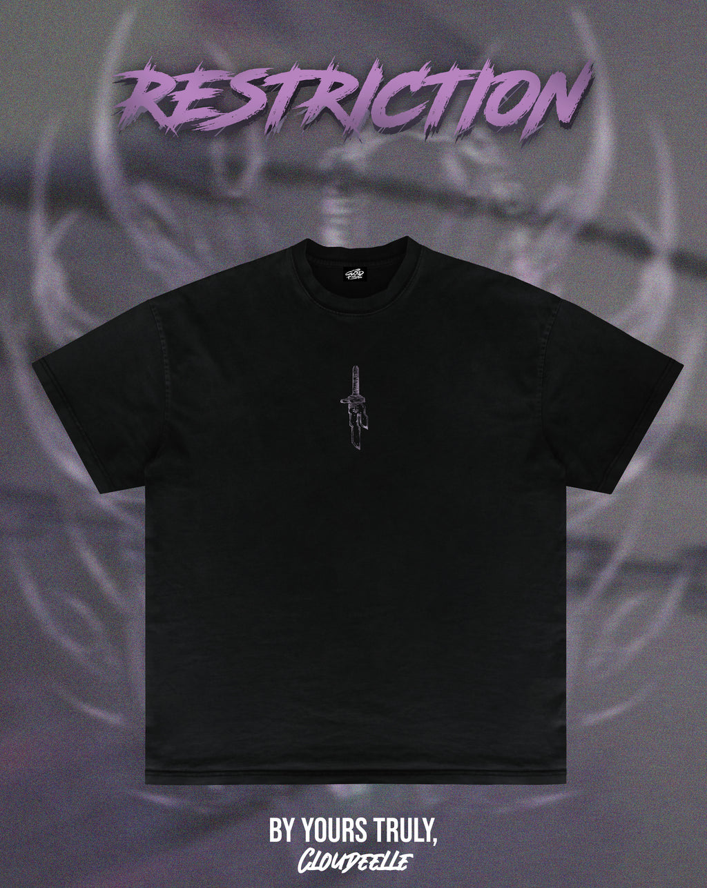 "Restriction" - Oversized Tee