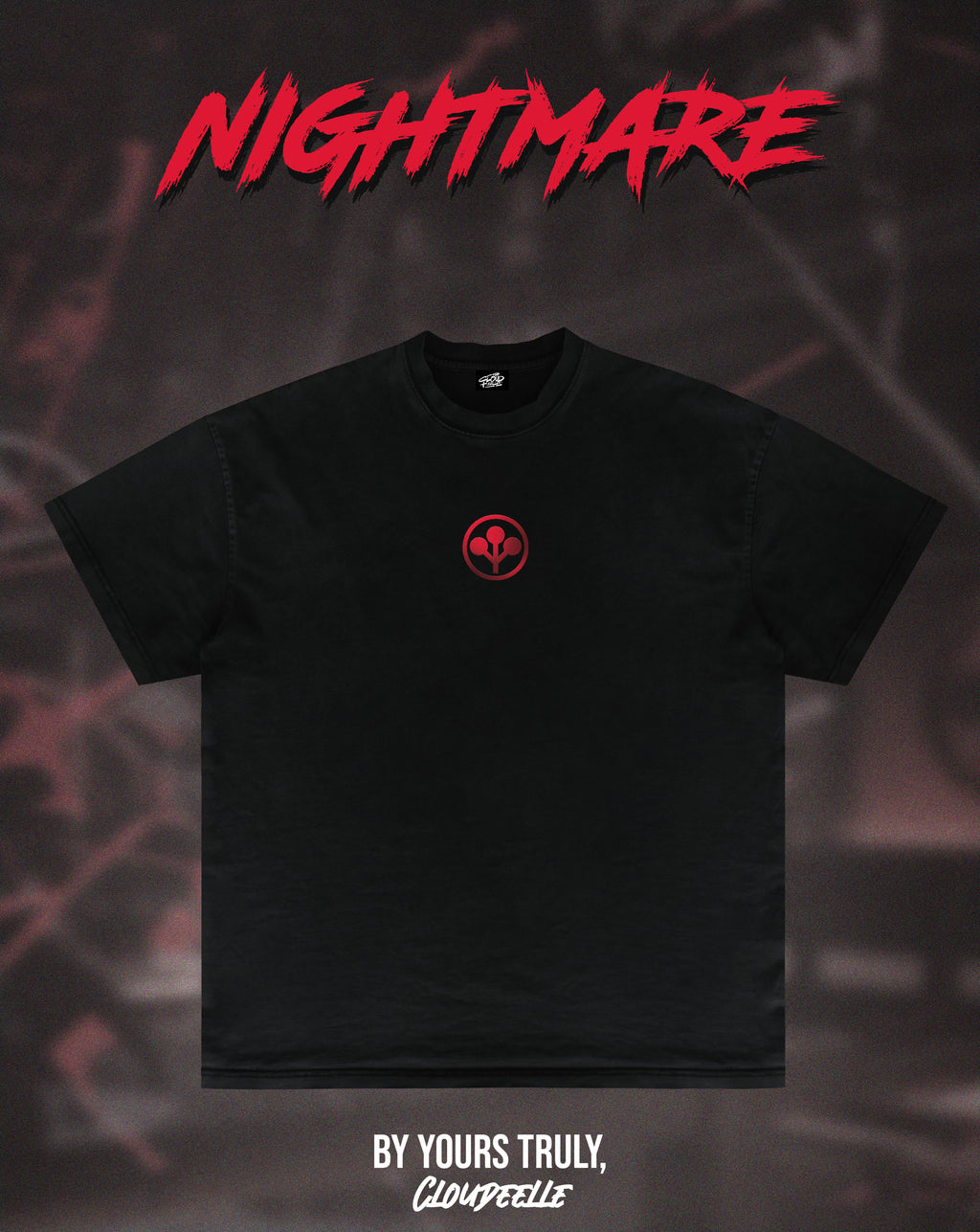 "Nightmare" - Oversized Tee