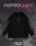 "Painted Lady" - Oversized Longsleeve Tee