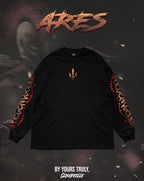 "Ares" - Oversized Longsleeve Tee