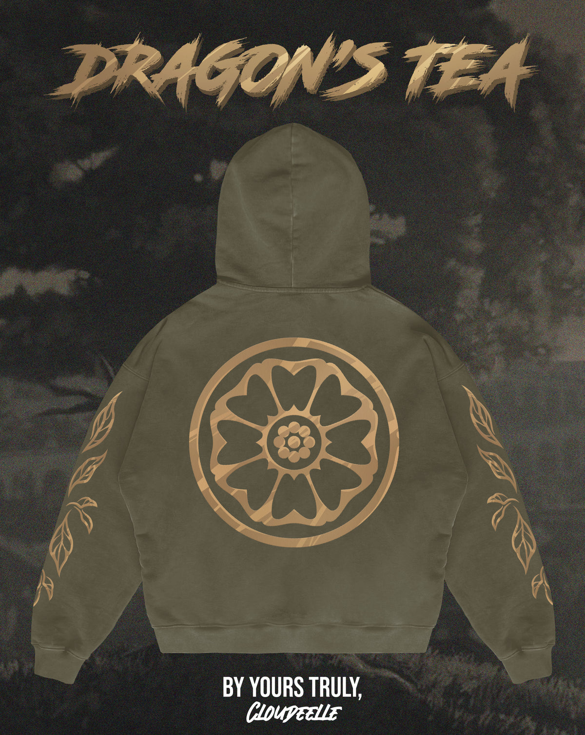 "Dragon's Tea" - Oversized Hoodie (Ready To Ship)