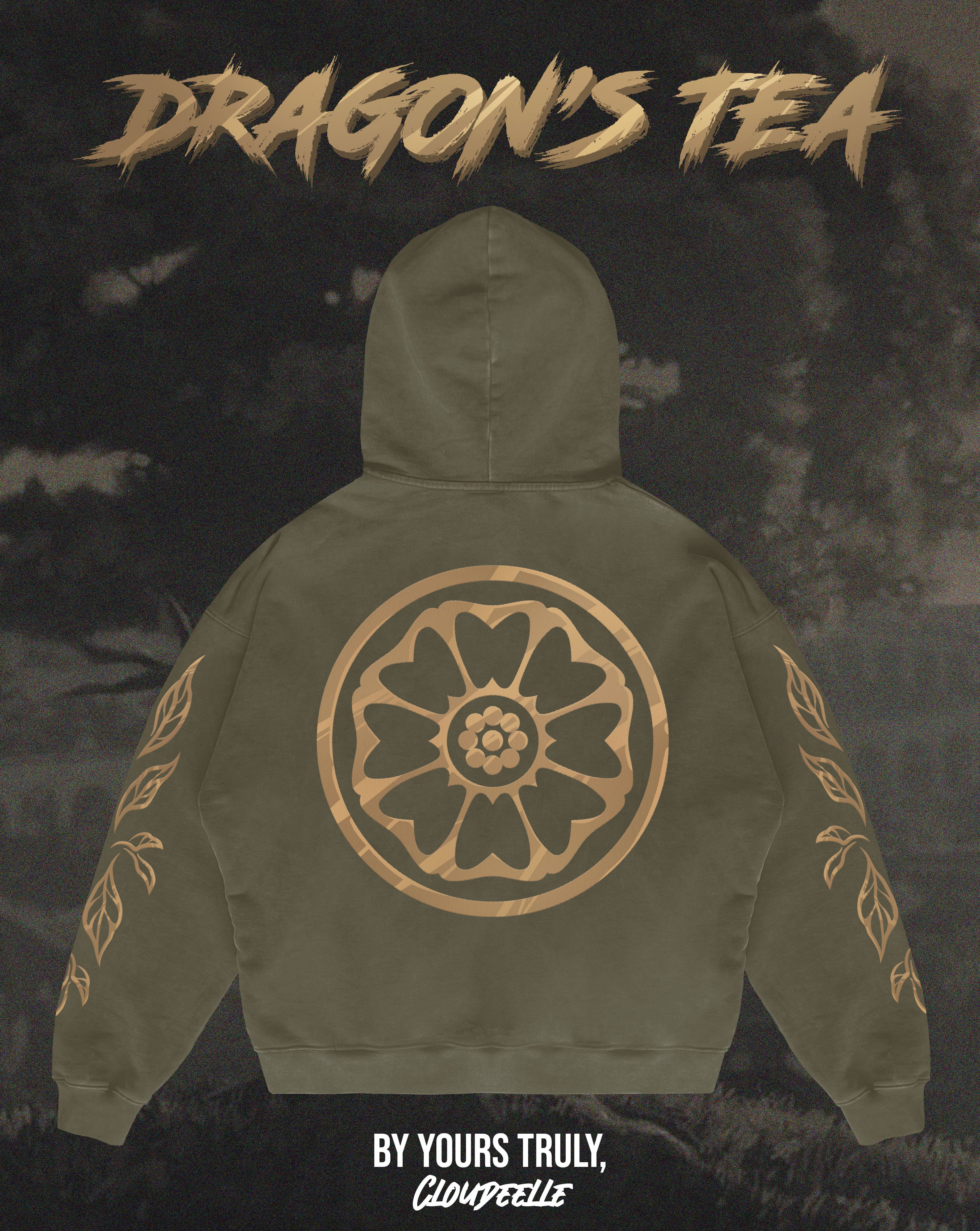 "Dragon's Tea" - Oversized Hoodie