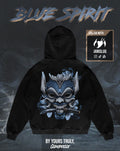 "Blue Spirit" - Oversized ZIP-UP Hoodie