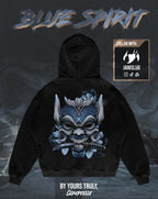 "Blue Spirit" - Oversized ZIP-UP Hoodie