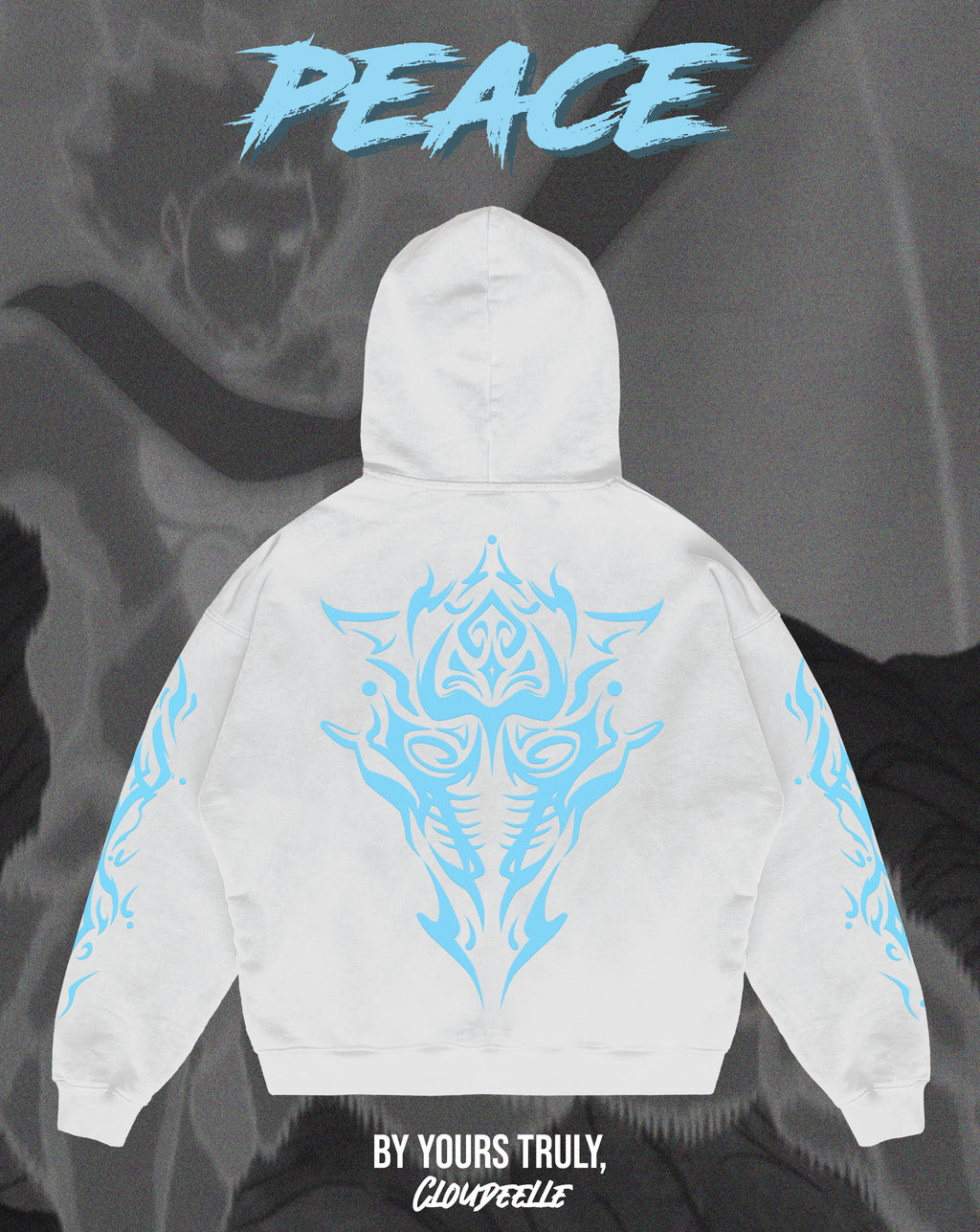 "Peace" - Oversized Hoodie