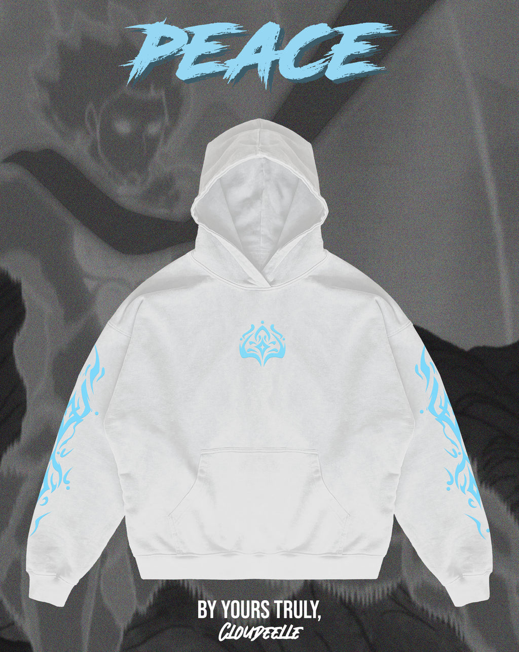 "Peace" - Oversized Hoodie