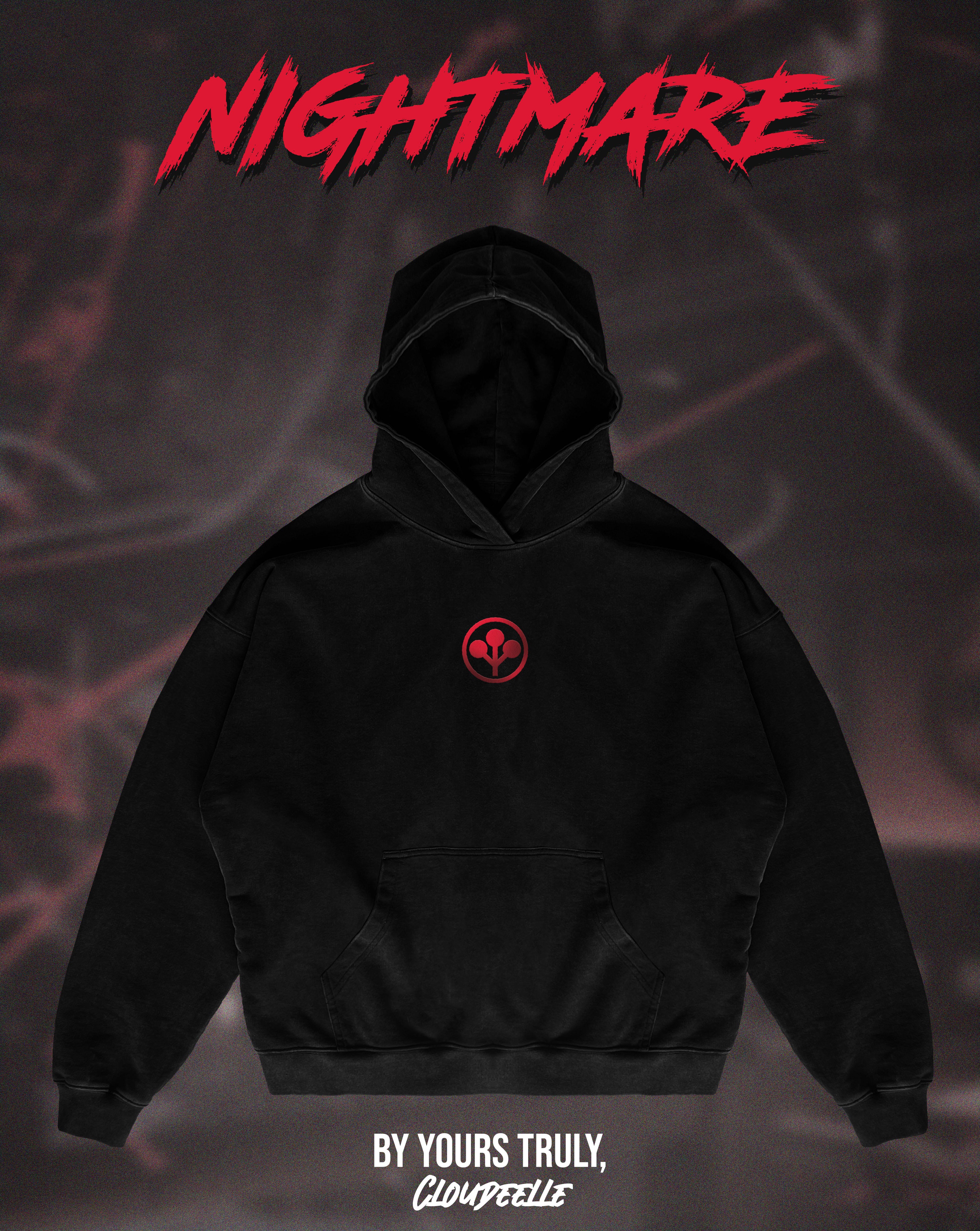 "Nightmare" - Oversized Hoodie