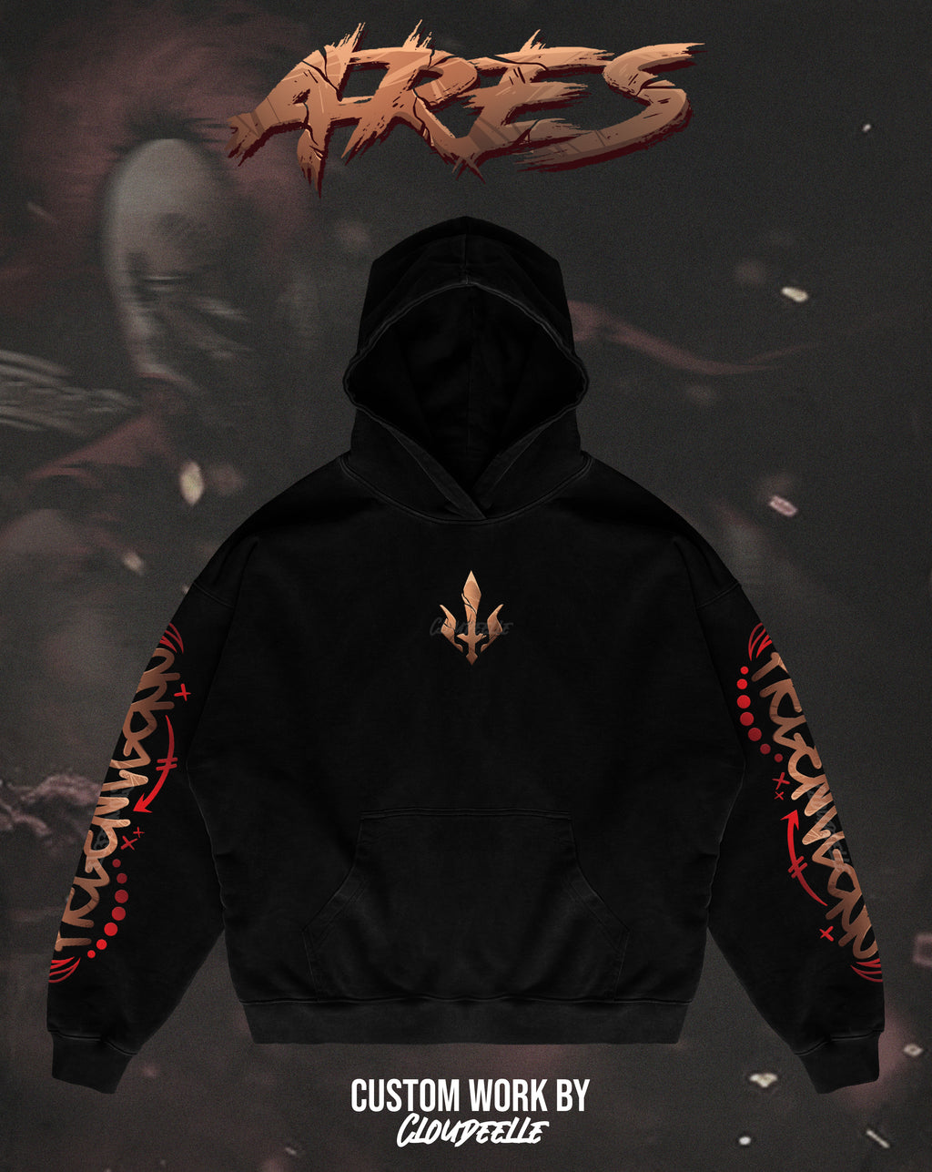 "Ares" - Oversized Hoodie