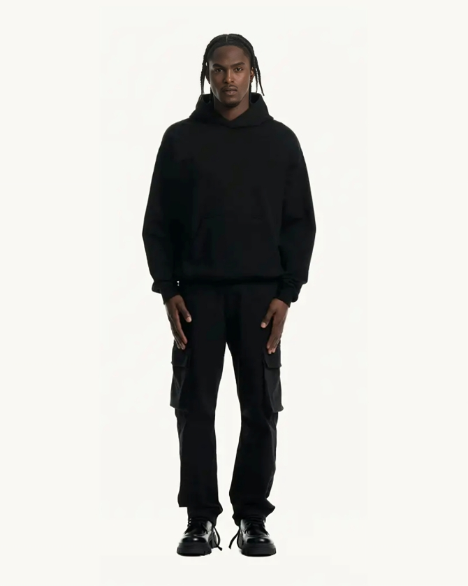 "Compass Needle" - Oversized Hoodie (Red Version)