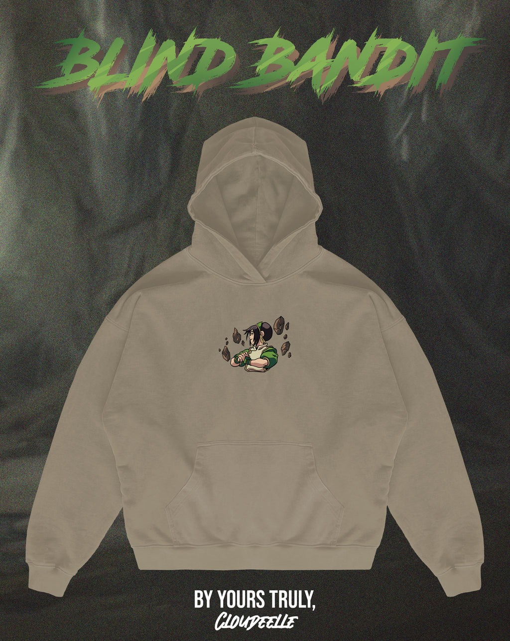 "Blind Bandit" - Oversized Hoodie