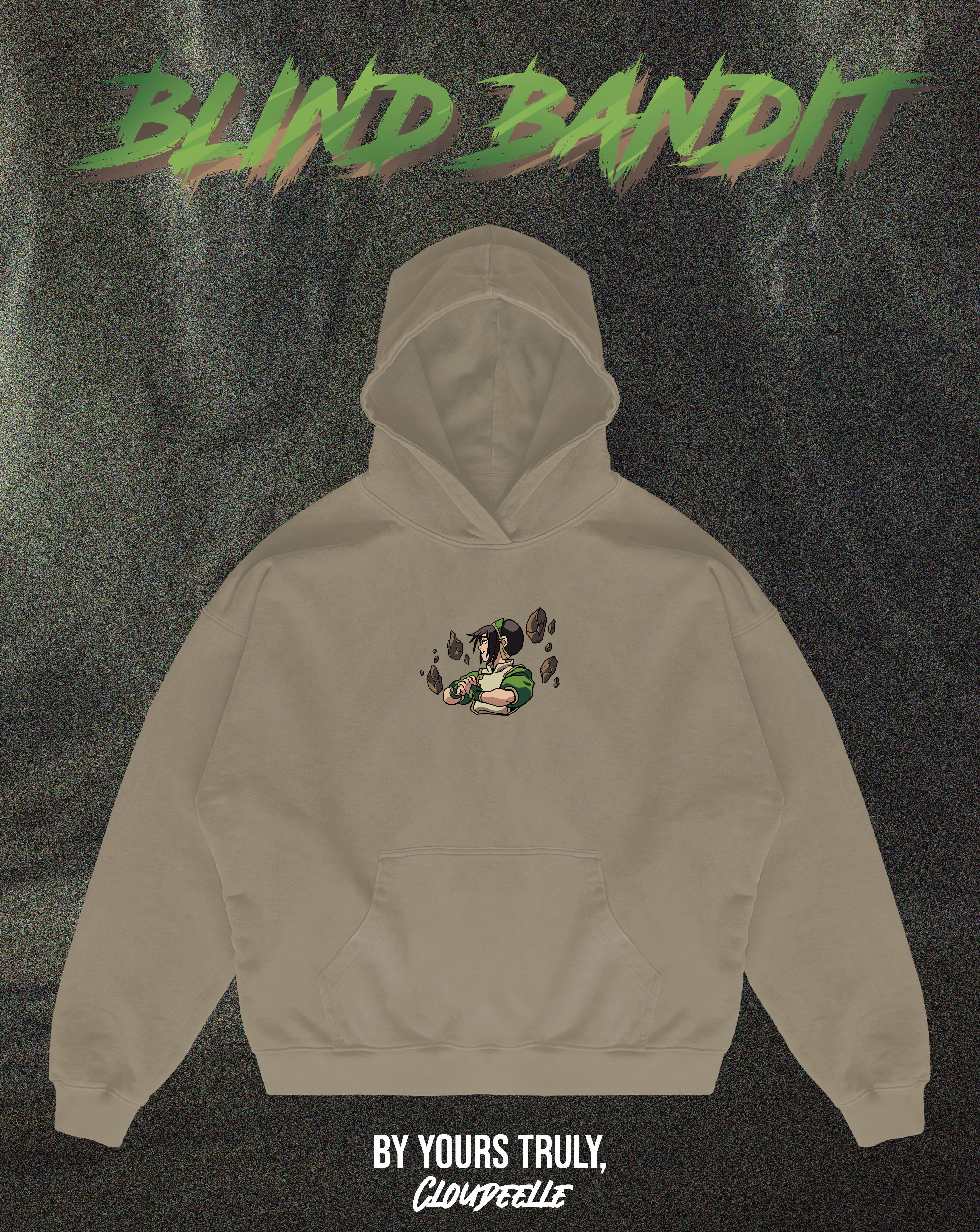 "Blind Bandit" - Oversized Hoodie