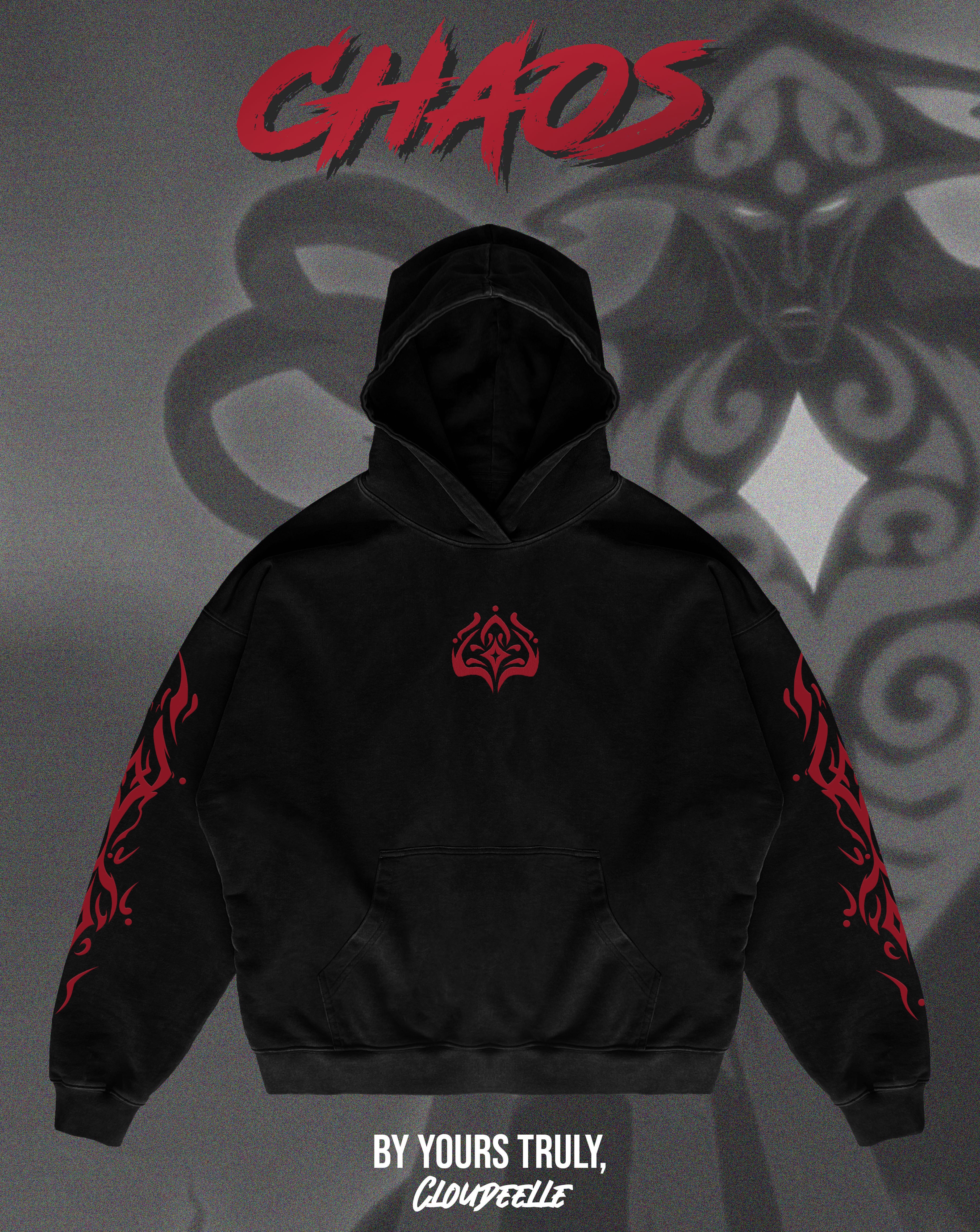 "Chaos" - Oversized Hoodie