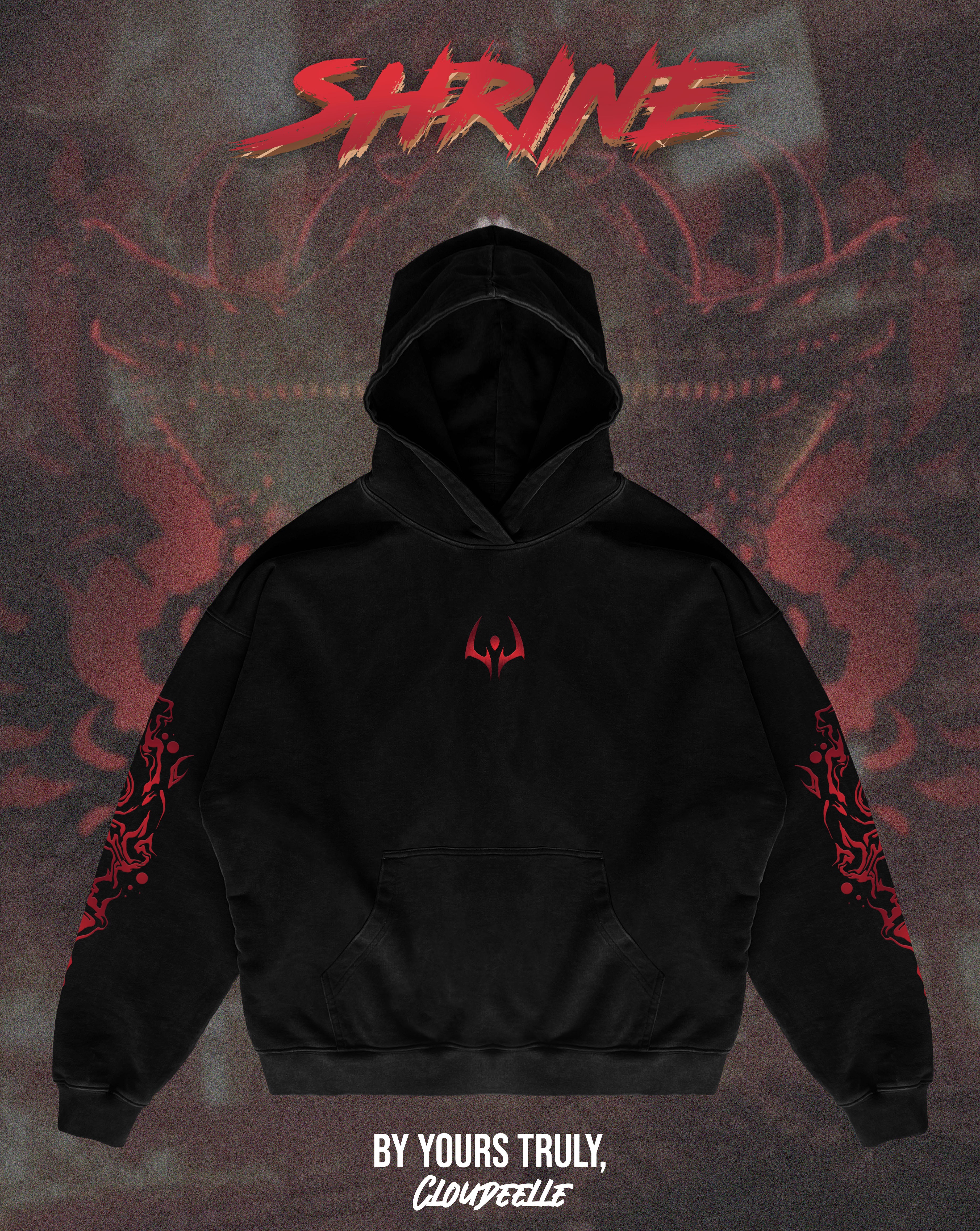 "Shrine" - Oversized Hoodie