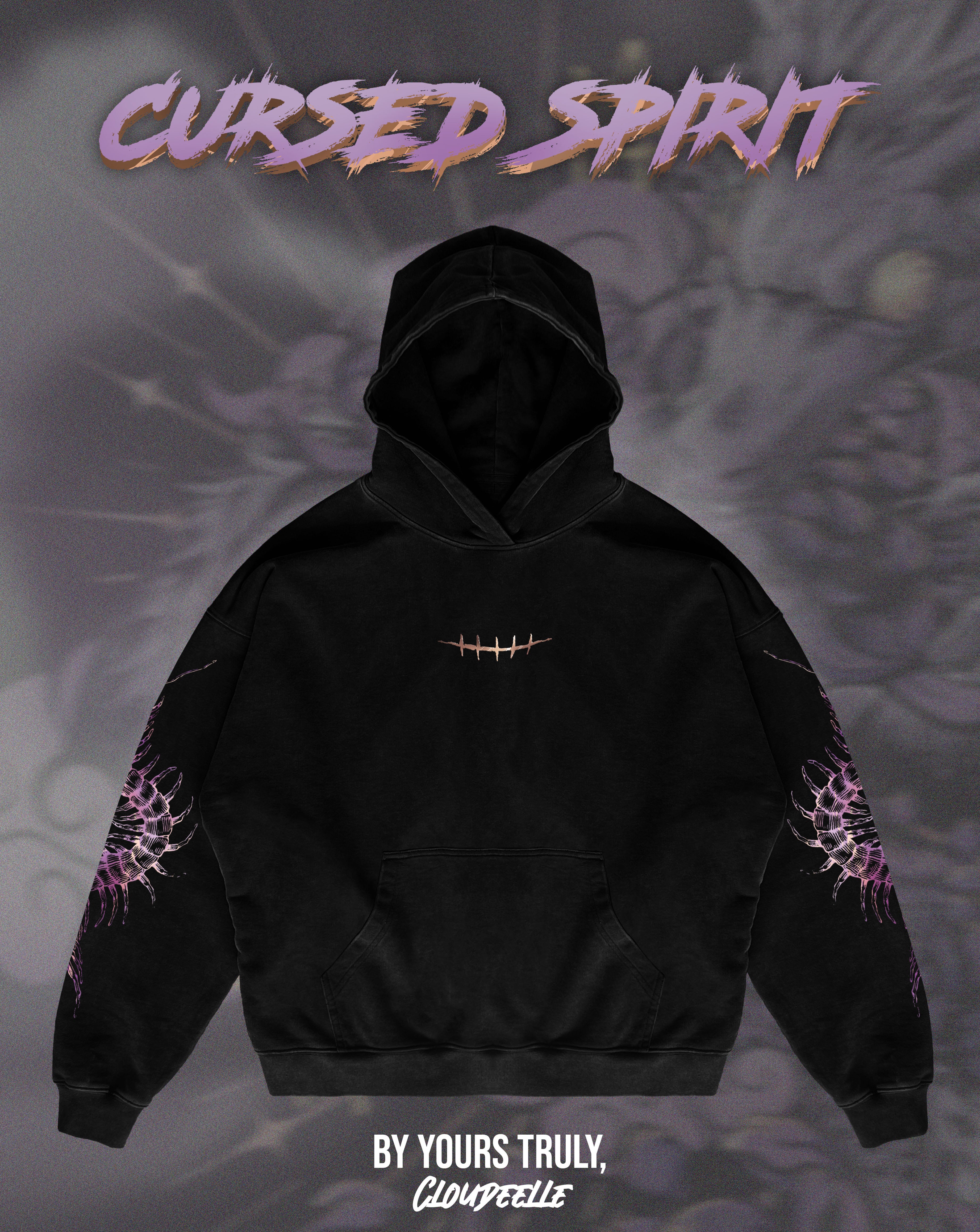 "Cursed Spirit" - Oversized Hoodie