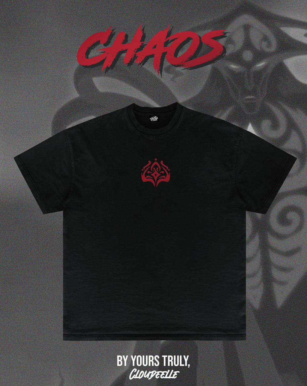 "Chaos" - Oversized Tee