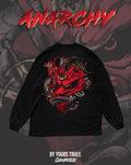 "Anarchy" - Oversized Longsleeve Tee