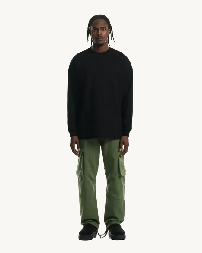 "Ares" - Oversized Longsleeve Tee