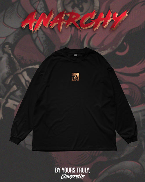 "Anarchy" - Oversized Longsleeve Tee