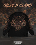 "Gilded Claws" - Oversized Longsleeve Tee