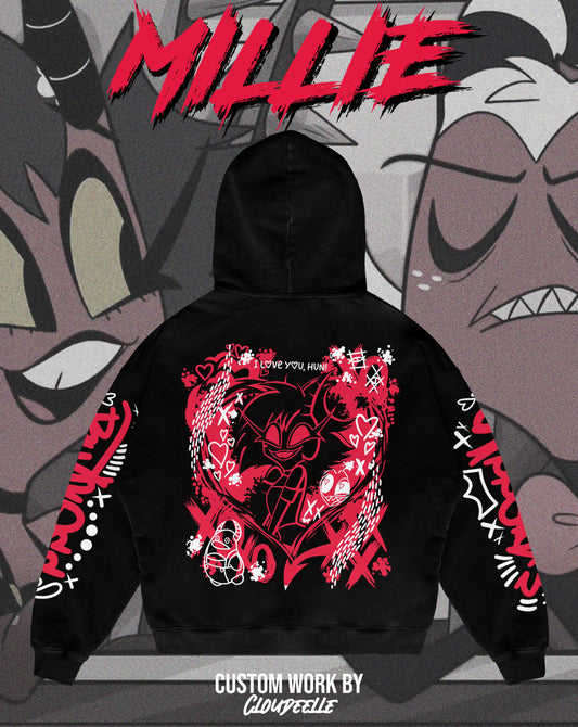 "Millie" - Oversized ZIP-UP Hoodie