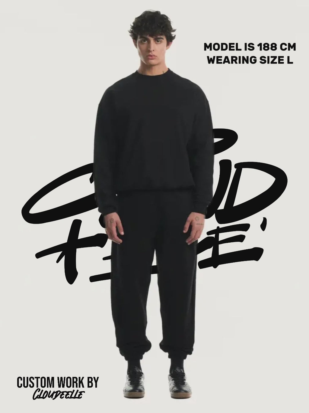 "Ares" - Oversized Crewneck
