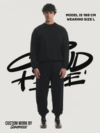 "Ares" - Oversized Crewneck