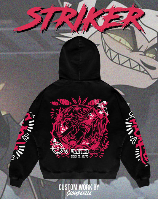 "Striker" - Oversized ZIP-UP Hoodie