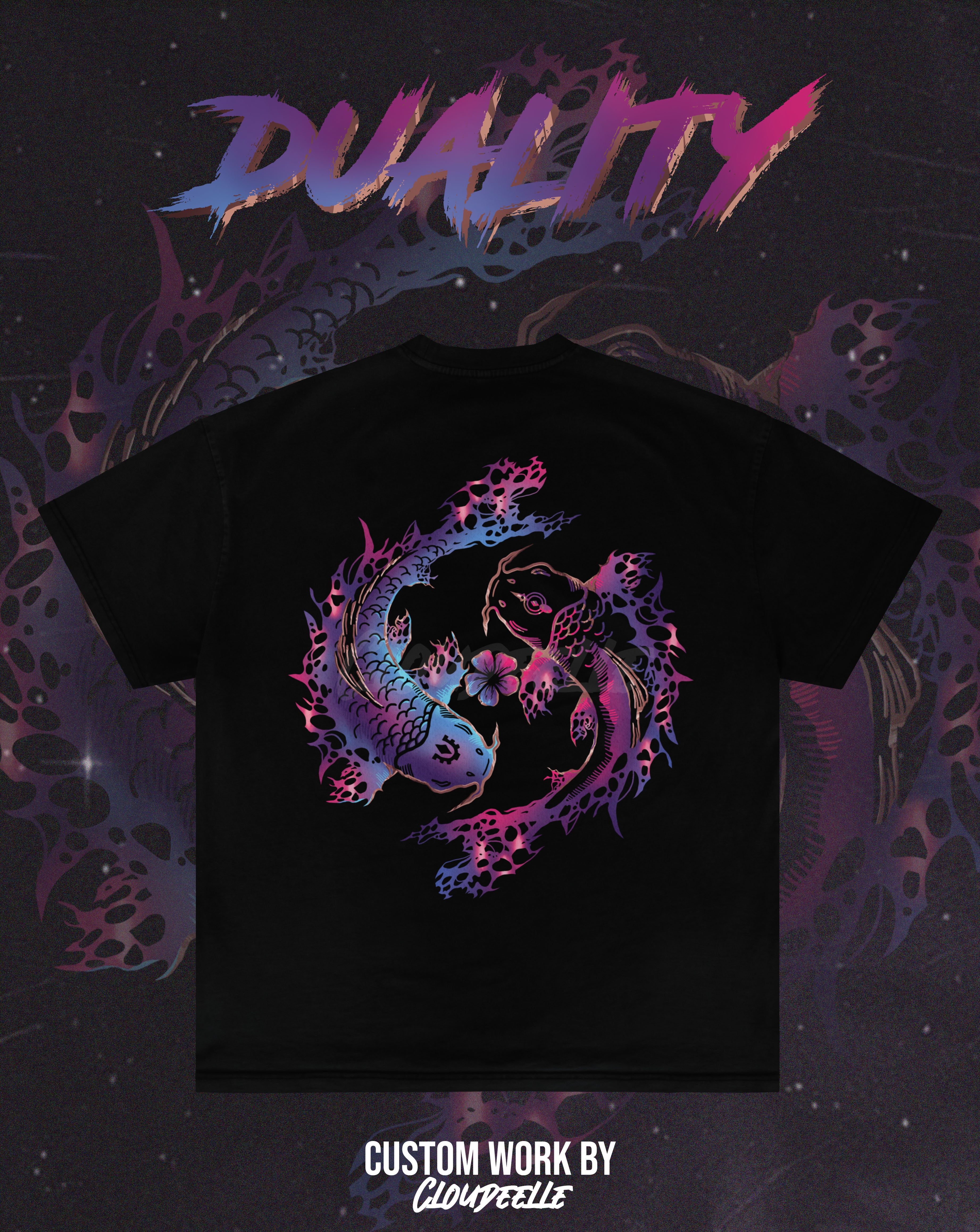 "Duality" - Oversized Tee