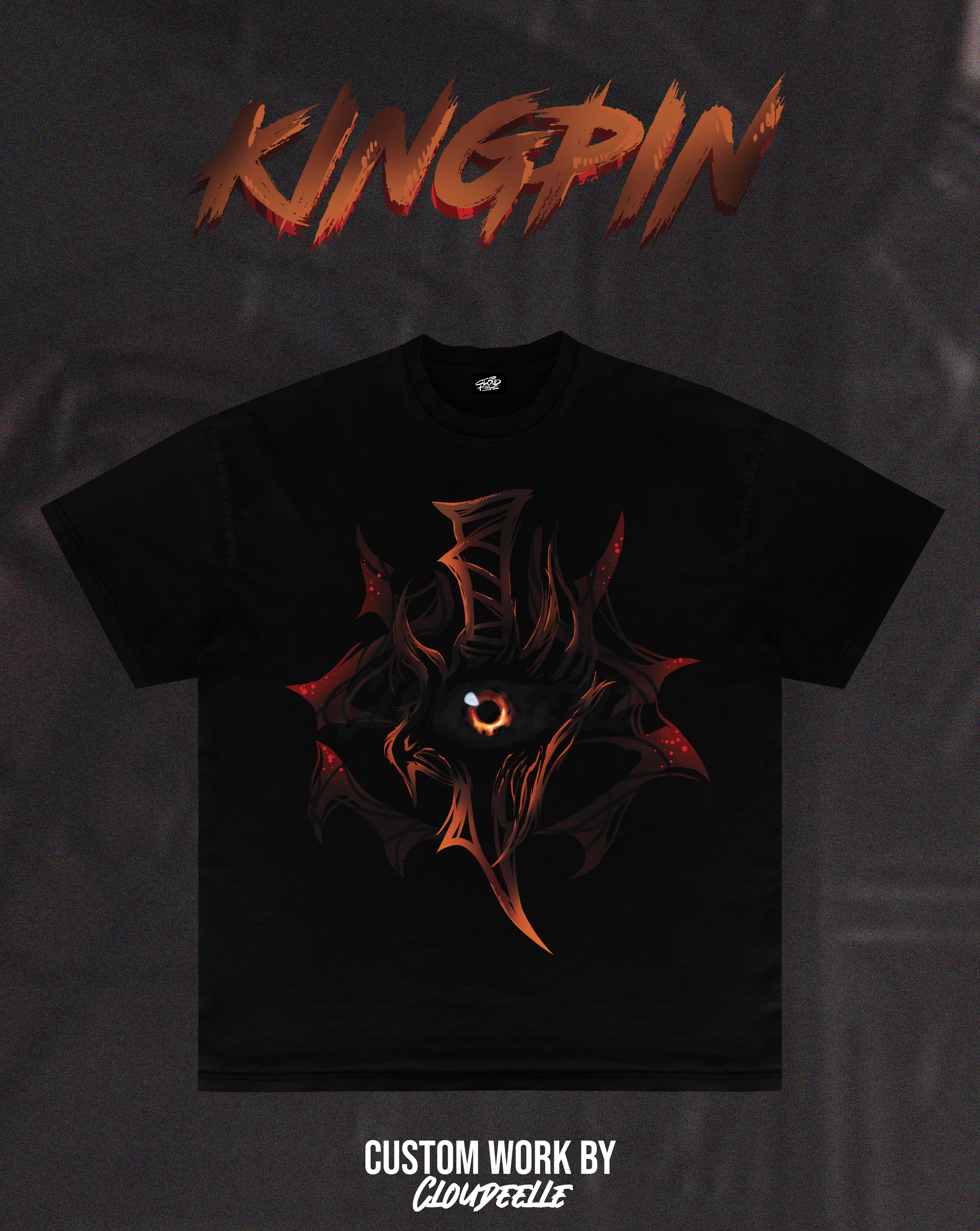 "Kingpin" - Oversized Tee