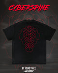"Cyberspine" - Oversized Tee (Red Version)