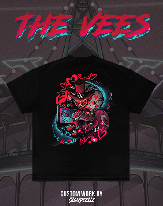"The Vees" - Oversized Tee