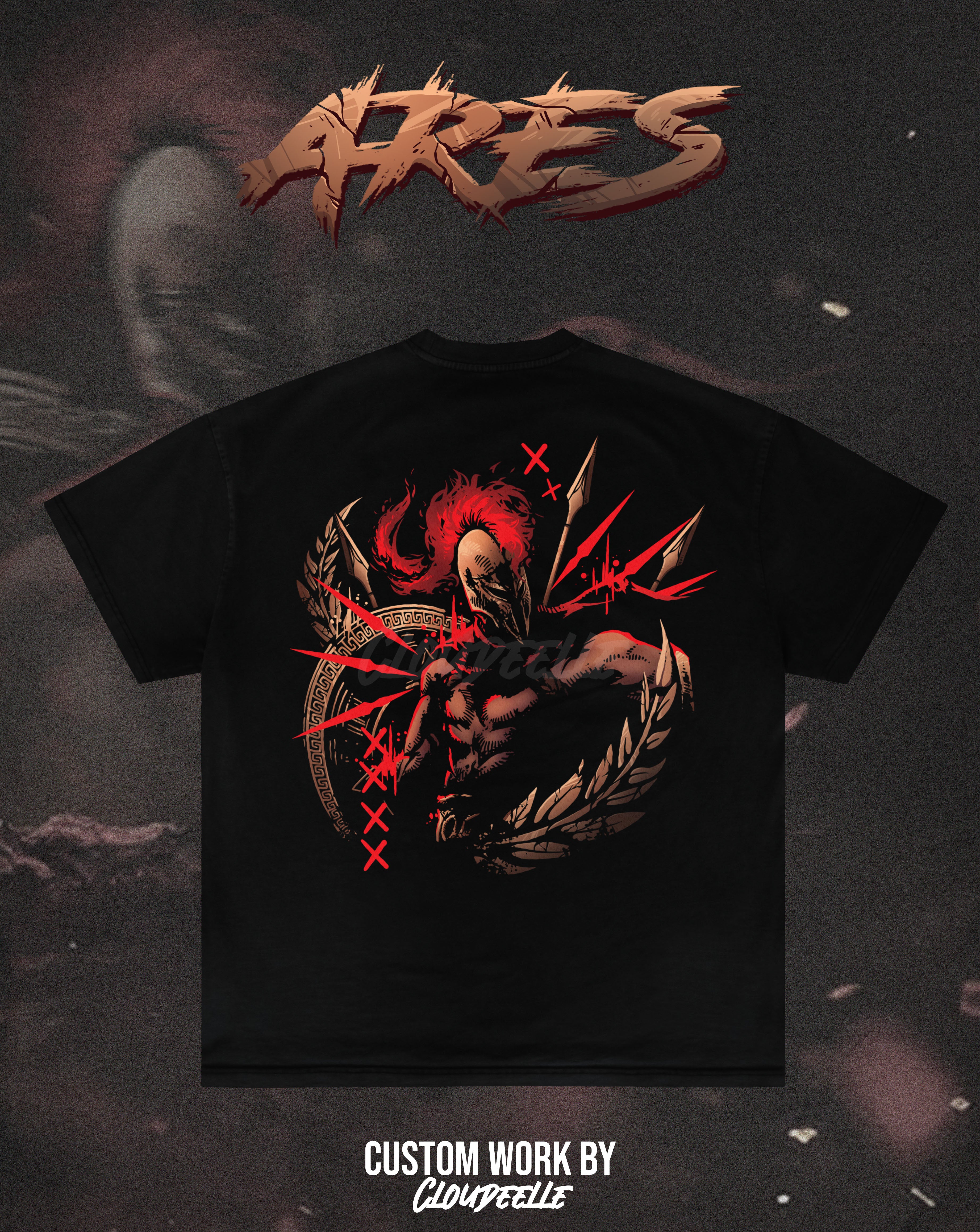 "Ares" - Oversized Tee