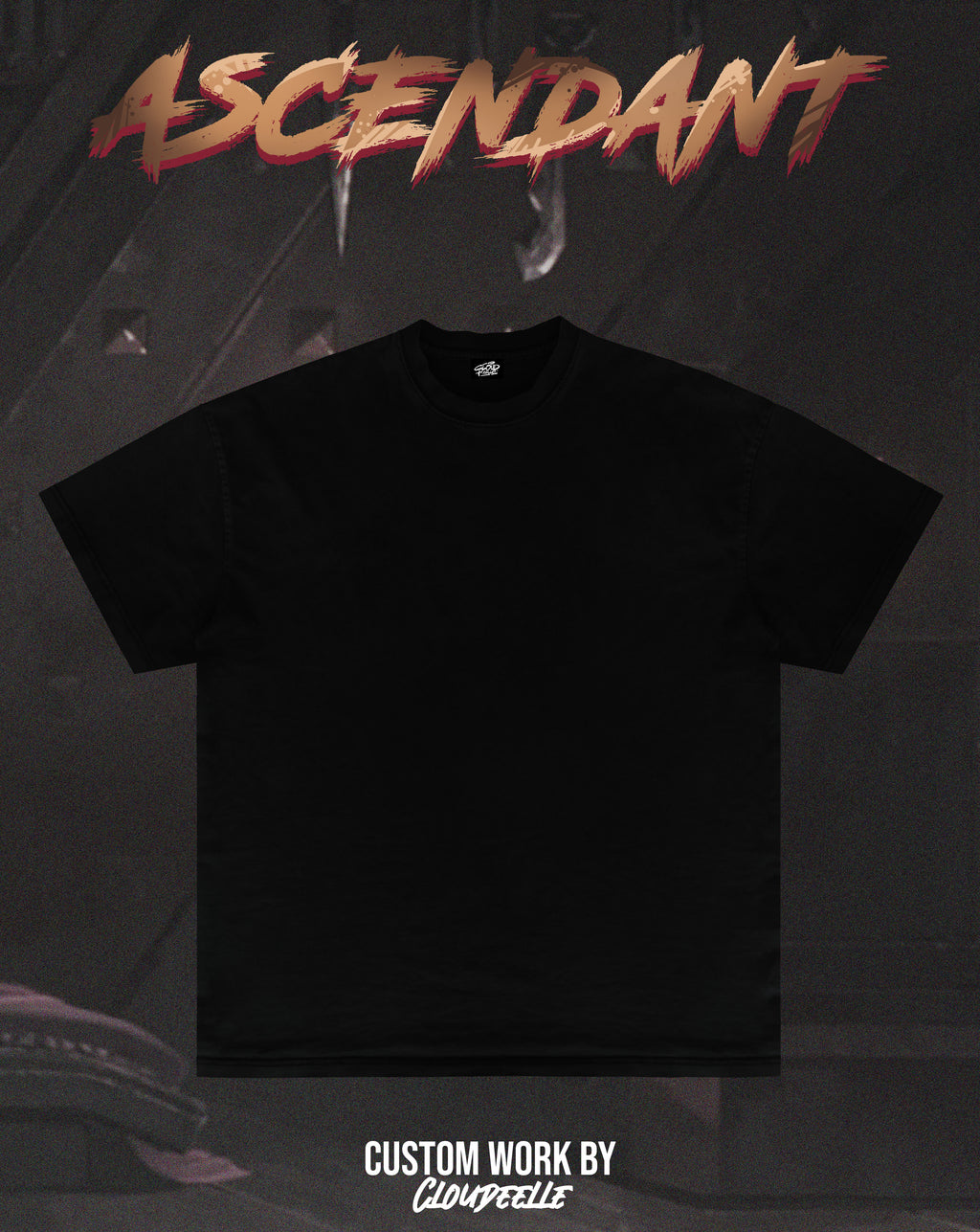 "Ascendant" - Oversized Tee
