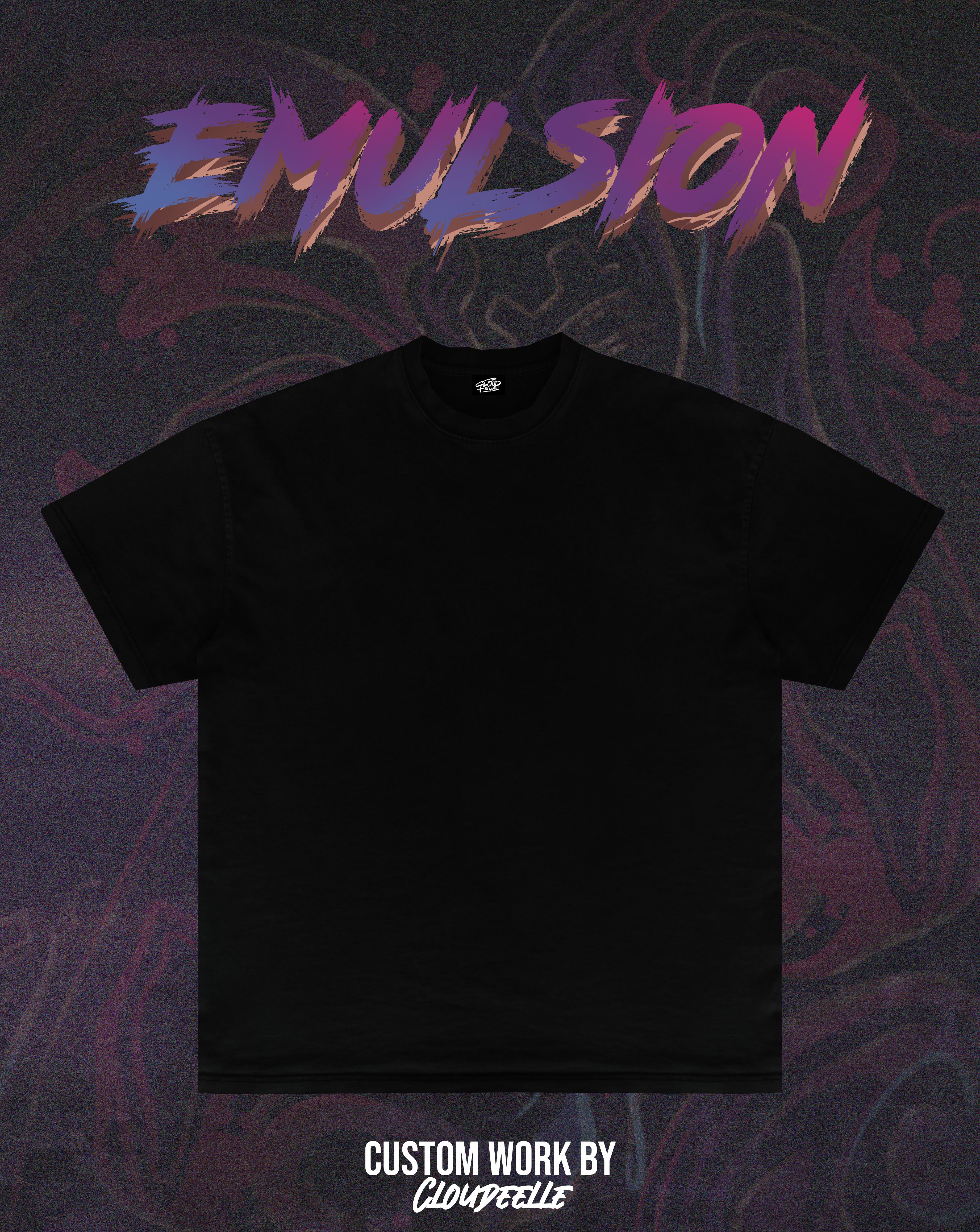 "Emulsion" - Oversized Tee