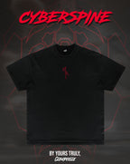 "Cyberspine" - Oversized Tee (Red Version)