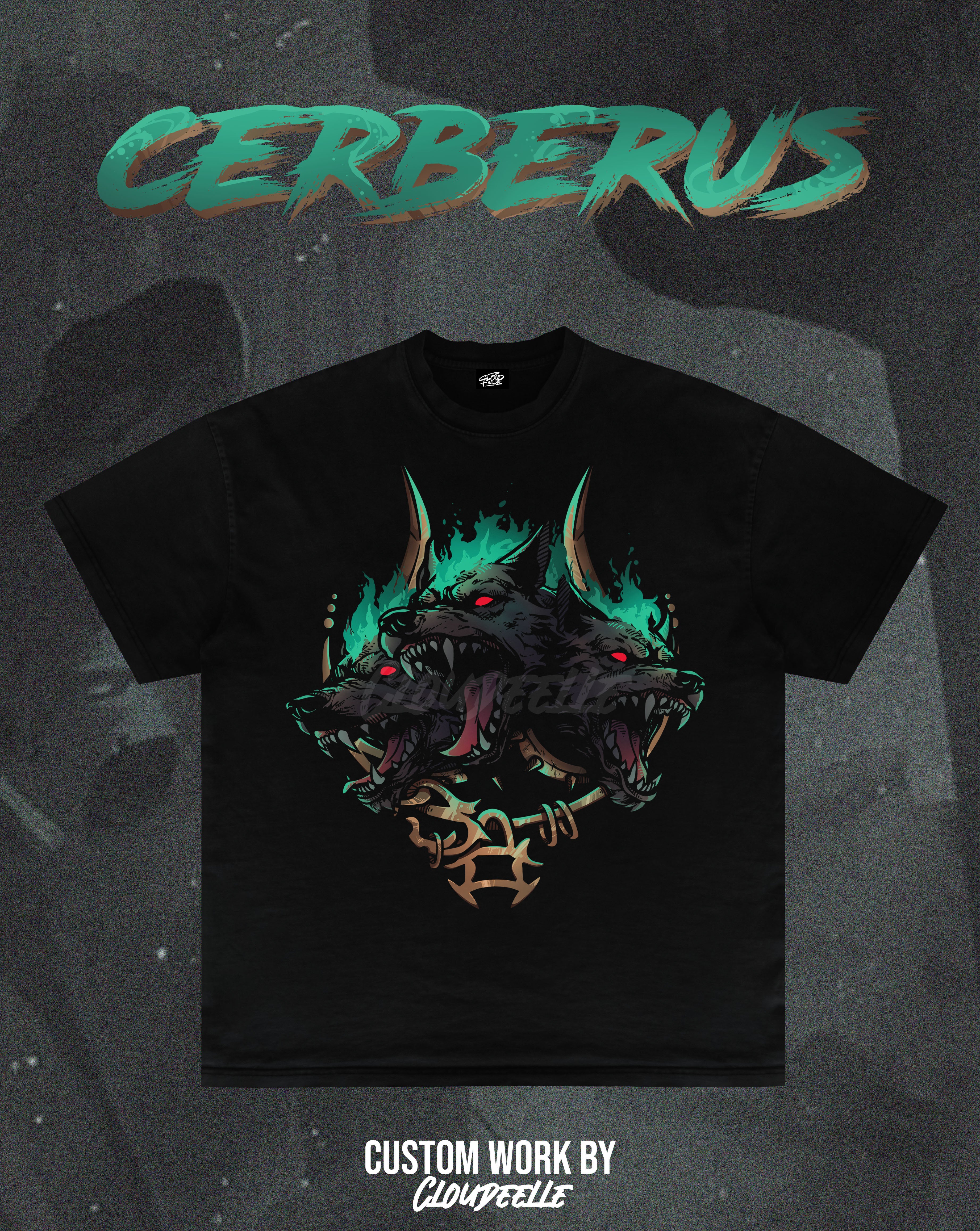 "Hade's Cerberus" - Oversized Tee