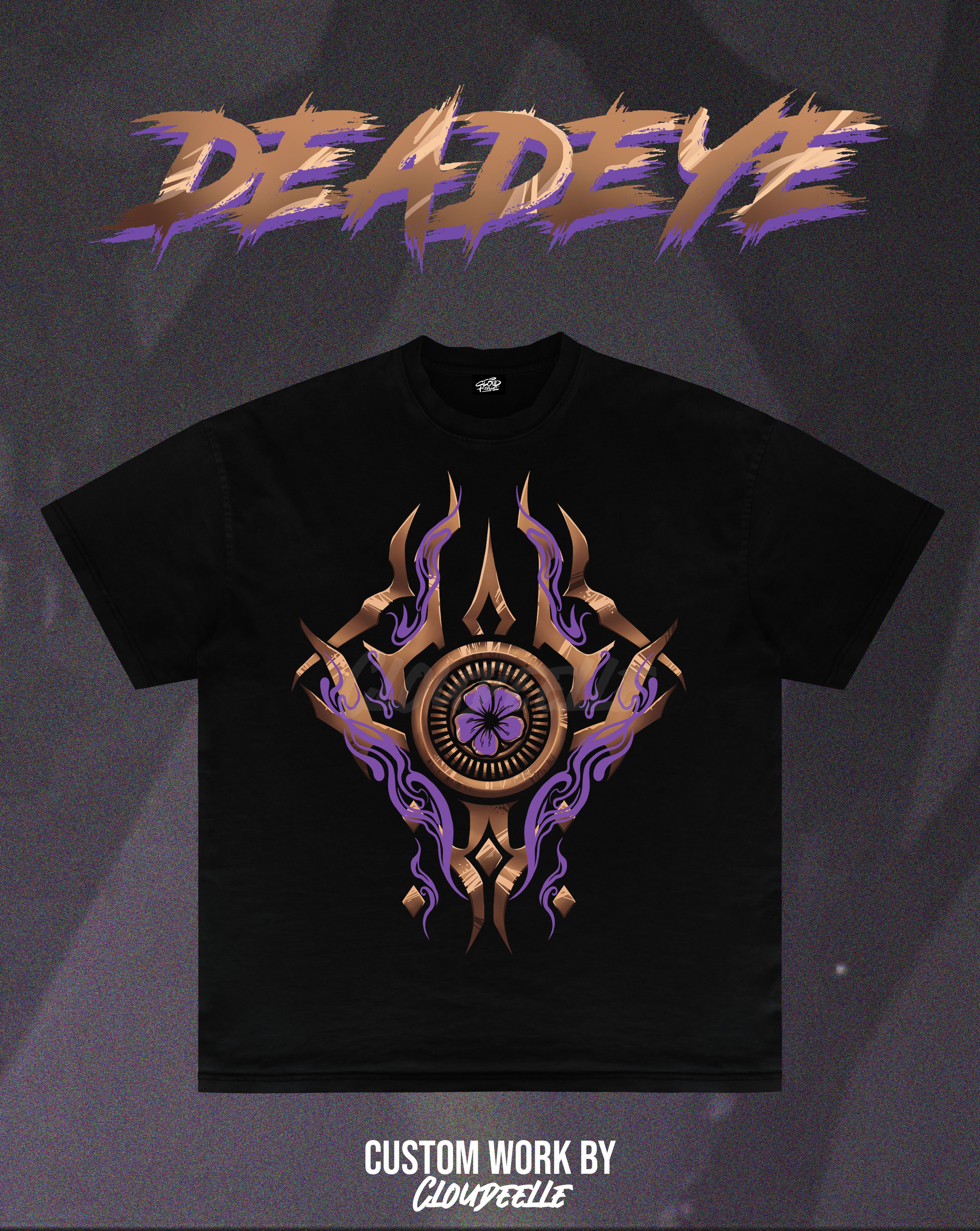 "Deadeye" - Oversized Tee